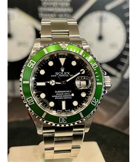 rolex submariner ghiera verde replica|replica rolex submariner.